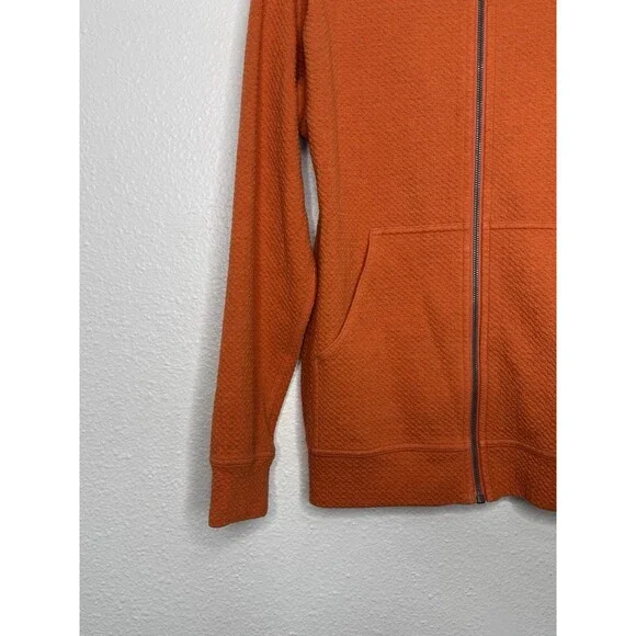 Lululemon All Yours Hoodie Sweater Womens 4 Orange Bubble Dot Pullover Stretch - Picture 5 of 16